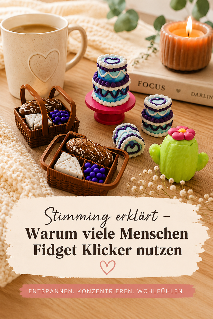 Stimming erklärt - Warum viele Menschen Fidget Klicker nutzen