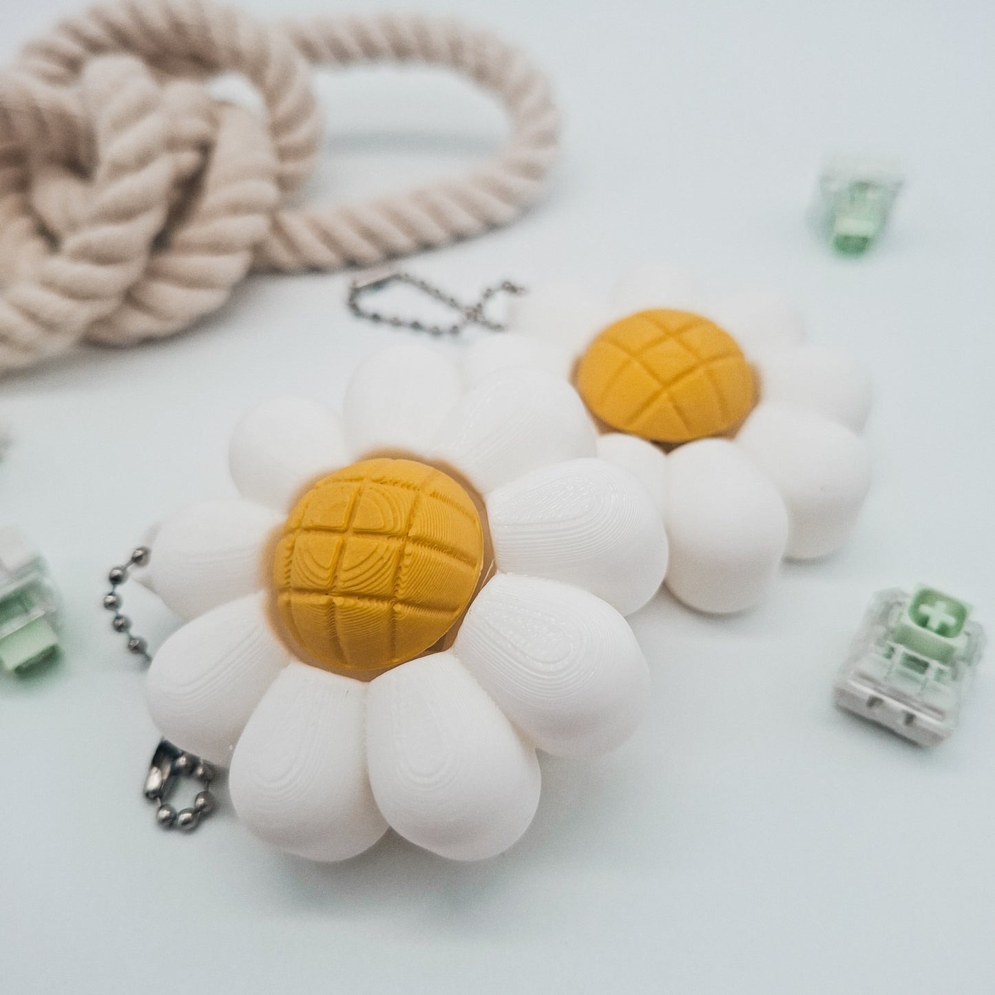 Daisy Blume Fidget Klicker | 3D-gedrucktes Desk Toy