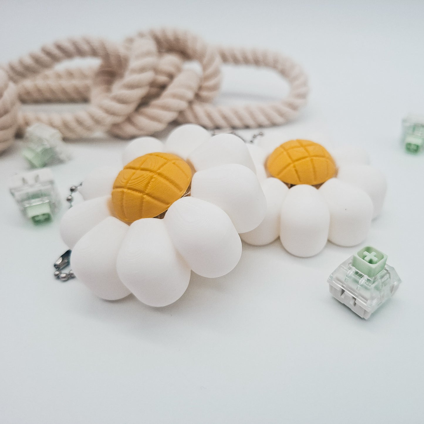 Daisy Blume Fidget Klicker | 3D-gedrucktes Desk Toy