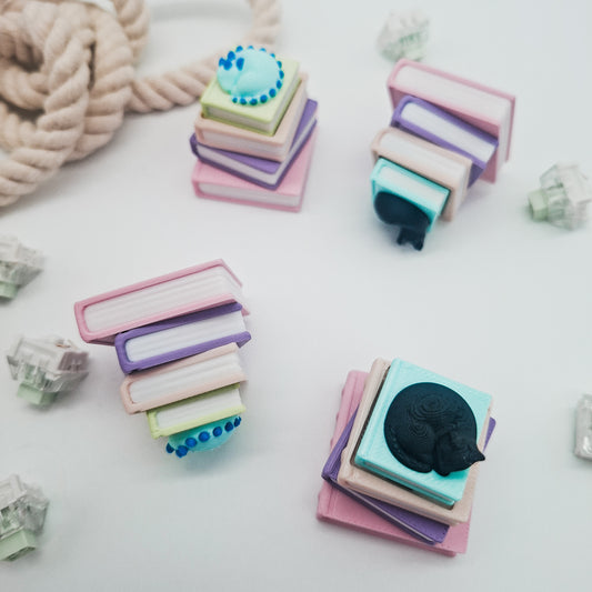 Bücherstapel Klicker