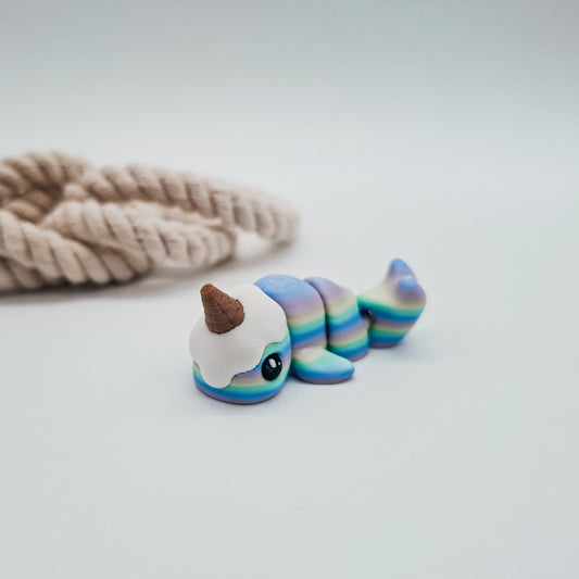 Candy Narwal mit Eistüte | Hanii Sammelfigur