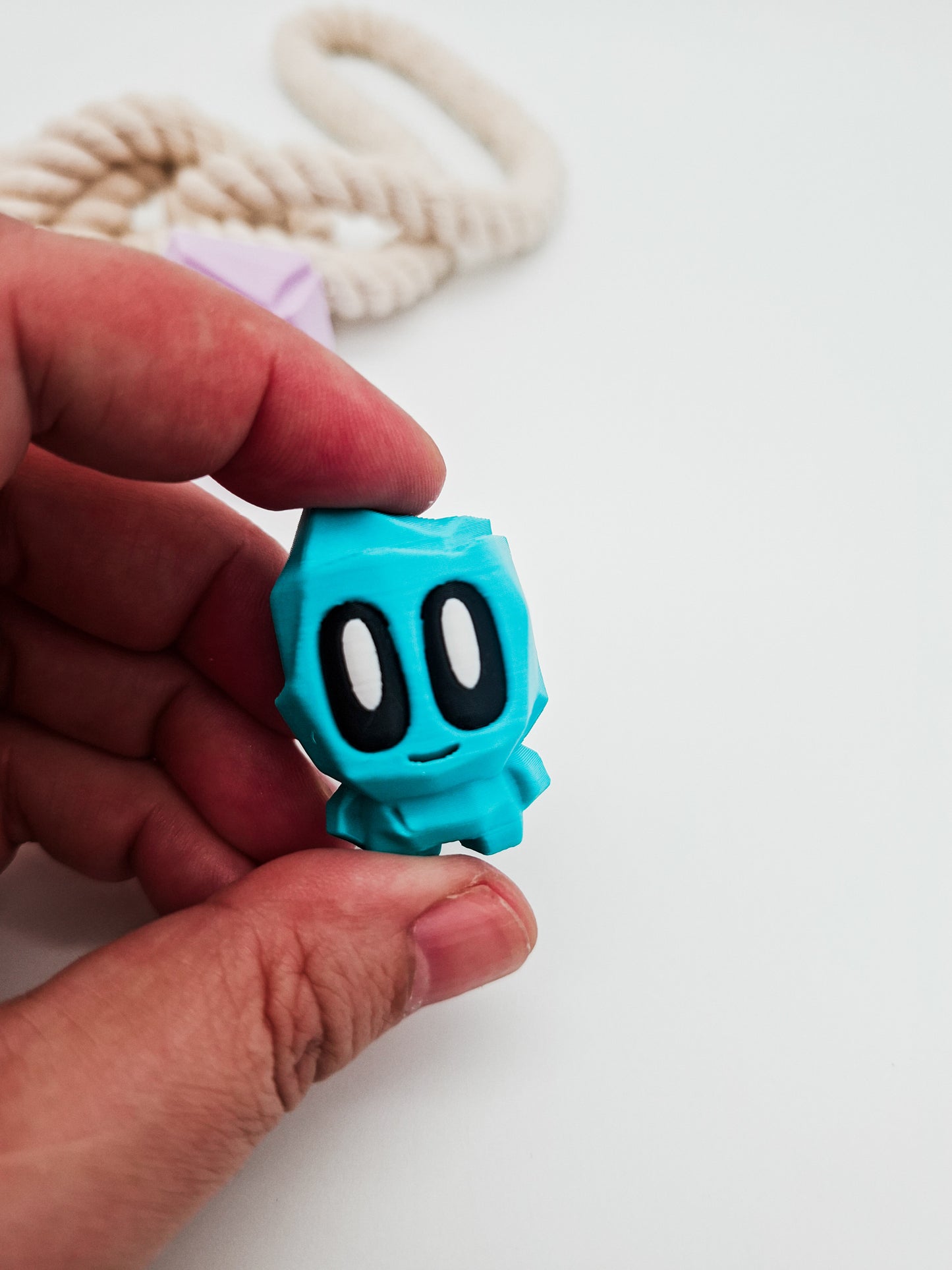 Blob Rocks Mossy – Niedliche 3D-gedruckte Sammelfigur