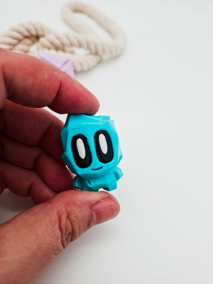 Blob Rocks Mossy – Niedliche 3D-gedruckte Sammelfigur