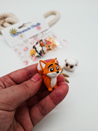 Tierfreunde Haniis – Niedliche Sammelfiguren im 3er oder 5er Set