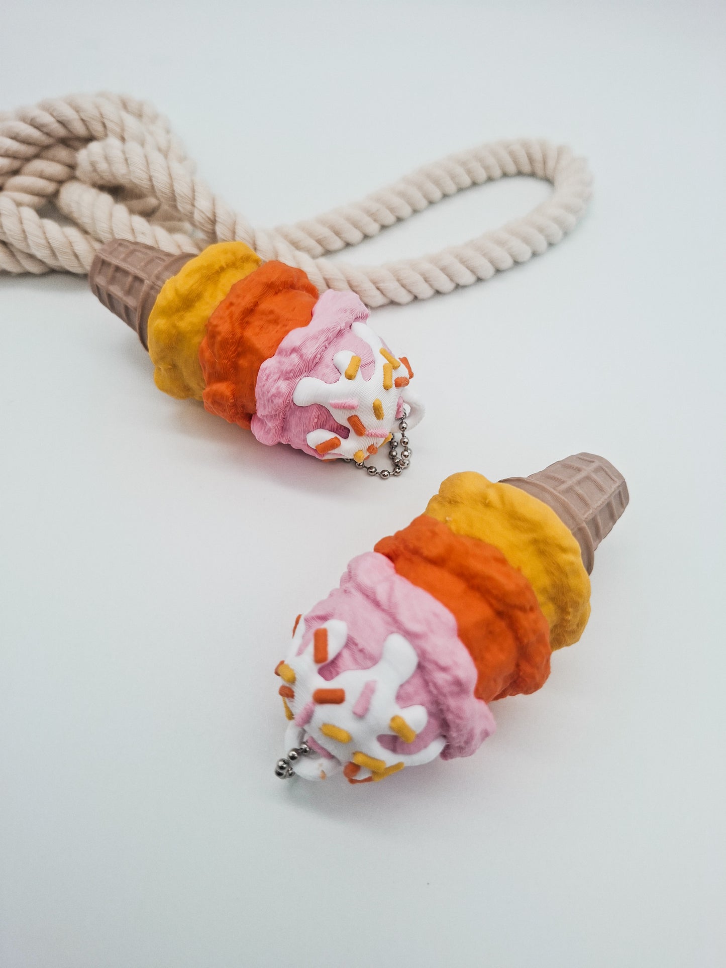 Eis Klicker – Süßer Fidget Klicker mit Schlüsselanhänger