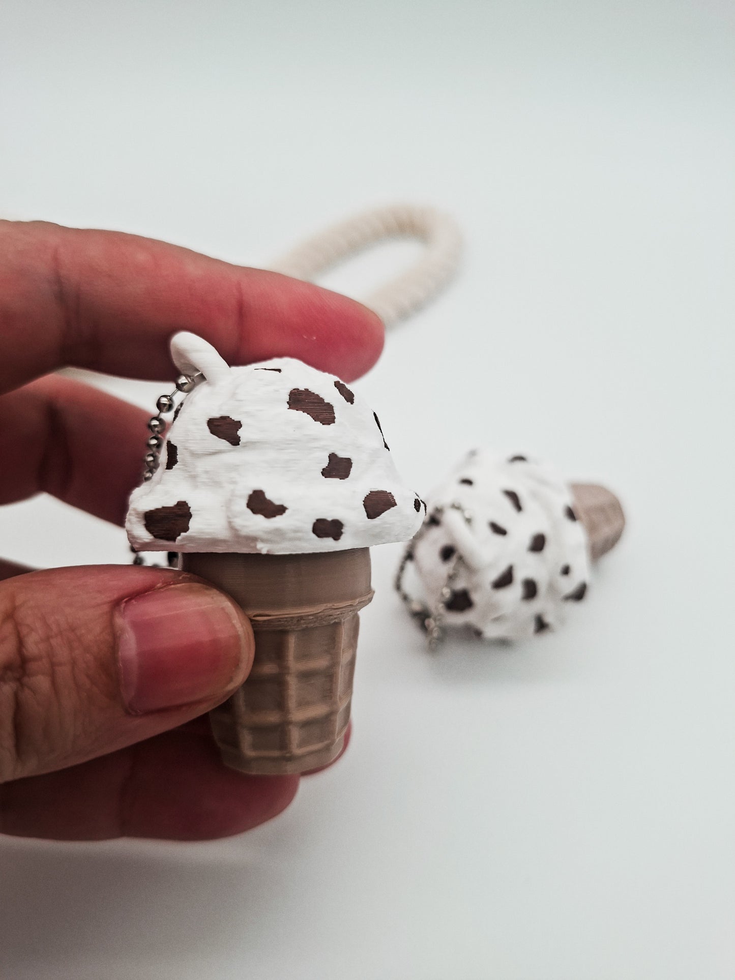 Eis Klicker – Süßer Fidget Klicker mit Schlüsselanhänger
