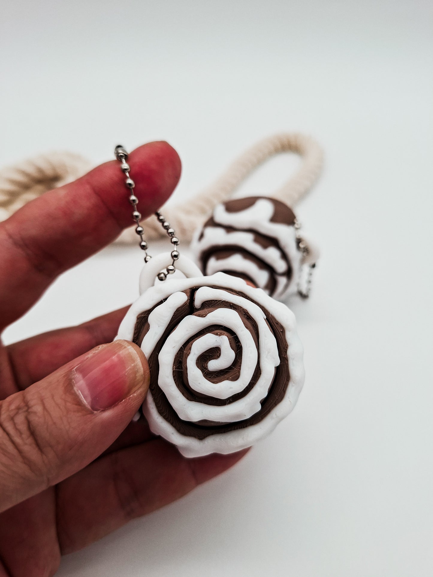 Zimtschnecken Fidget Klicker | 3D-gedruckter Fidget Klicker
