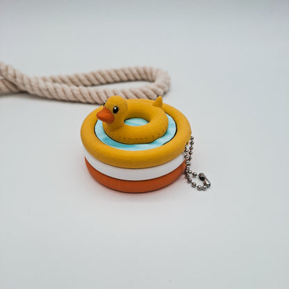3D-gedruckter Planschbecken Fidget Klicker mit liebevollem Design.