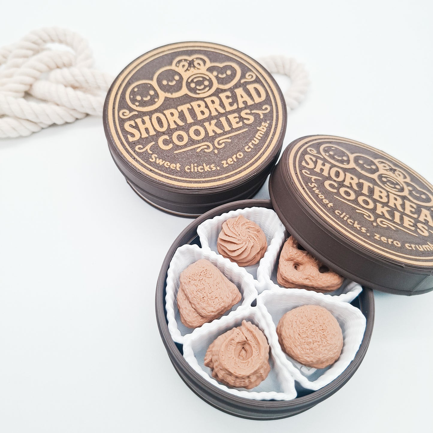 Keksdosen Klicker | 3D-gedruckter Fidget Klicker