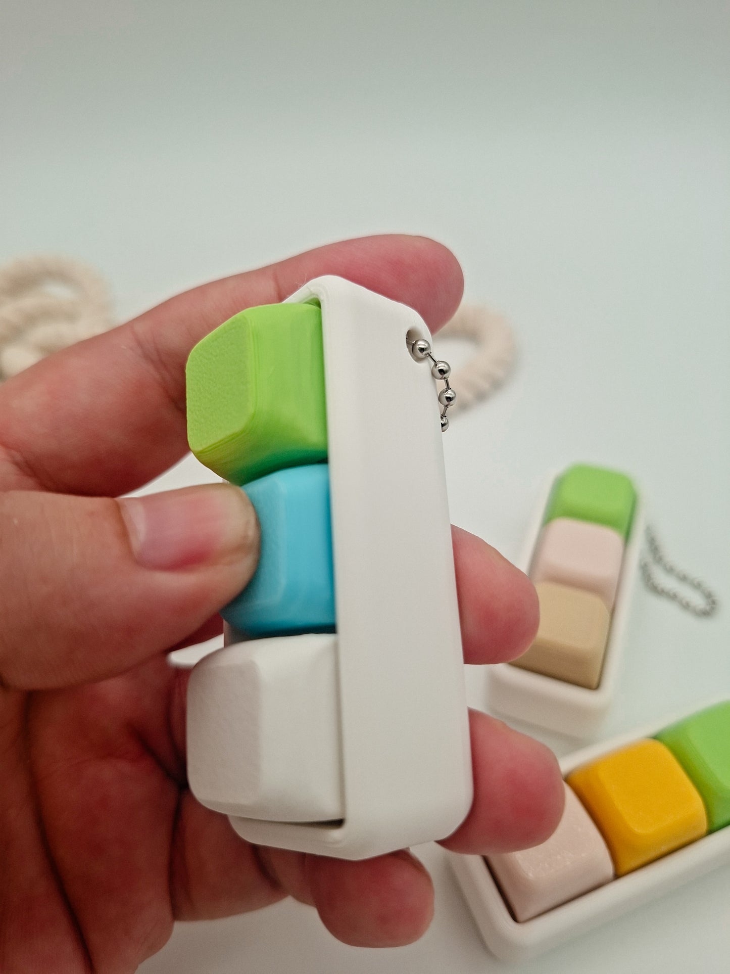 Keyboard Klicker – 3er Fidget Keycap | Sensorischer Klicker für Fokus & Entspannung