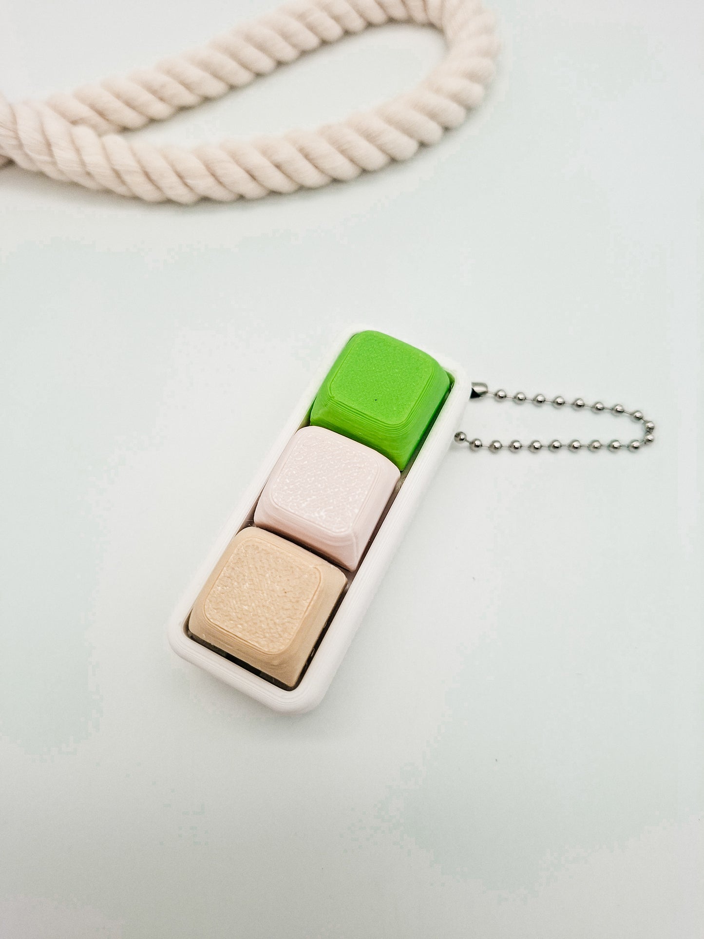 Keyboard Klicker – 3er Fidget Keycap | Sensorischer Klicker für Fokus & Entspannung