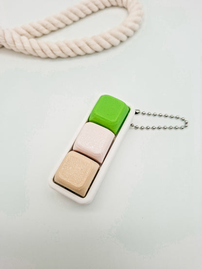 Keyboard Klicker – 3er Fidget Keycap | Sensorischer Klicker für Fokus & Entspannung