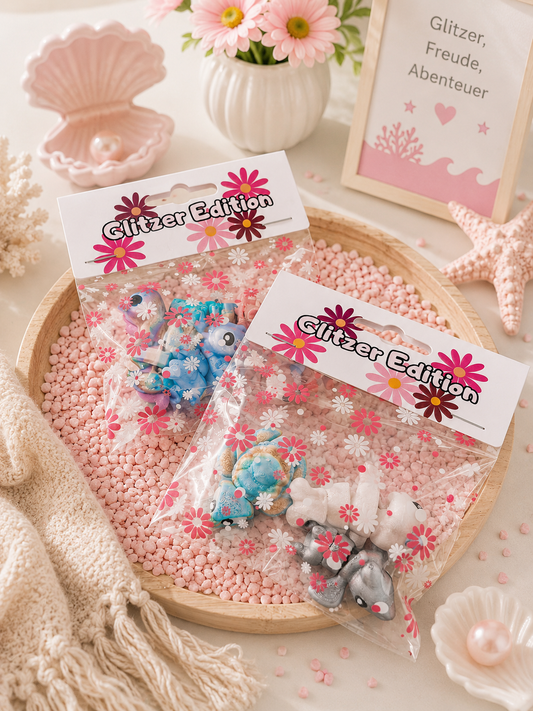 Glitzer Edition Haniis – Funkelnde Sammelfiguren im 3er oder 5er Set
