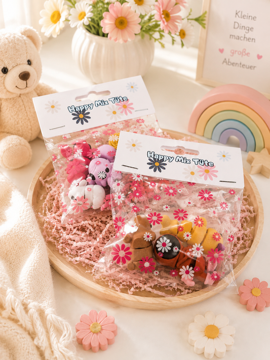 Happy Mix Tüte Haniis – Bunte Sammelfiguren im 3er oder 5er Set