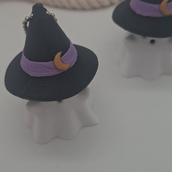 3D-gedruckter Geist Fidget Klicker mit liebevollem Design.