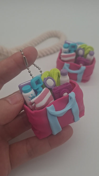 Beach Bag Fidget Klicker | 3D-gedrucktes Desk Toy