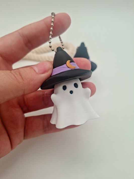 3D-gedruckter Geist Fidget Klicker mit liebevollem Design.