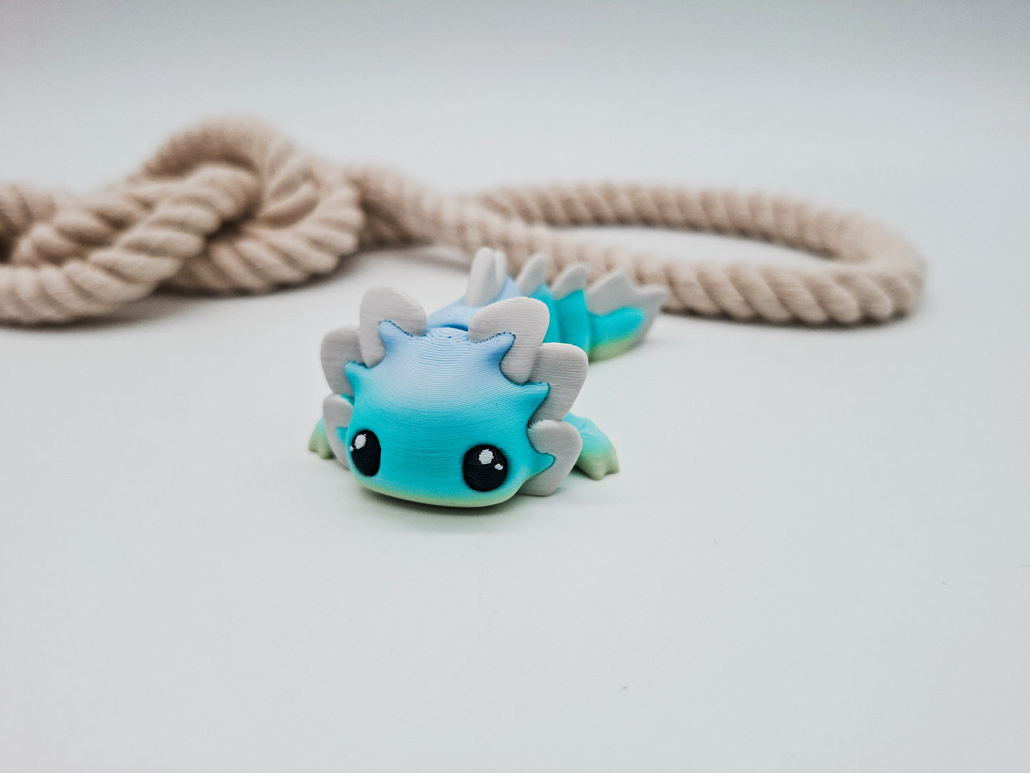 Bubbles Axolotl – der kleine Wirbelwind