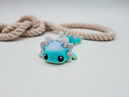 Bubbles Axolotl – der kleine Wirbelwind